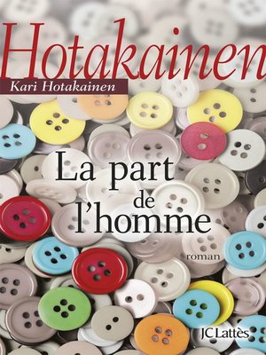 cover image of La part de l'homme
